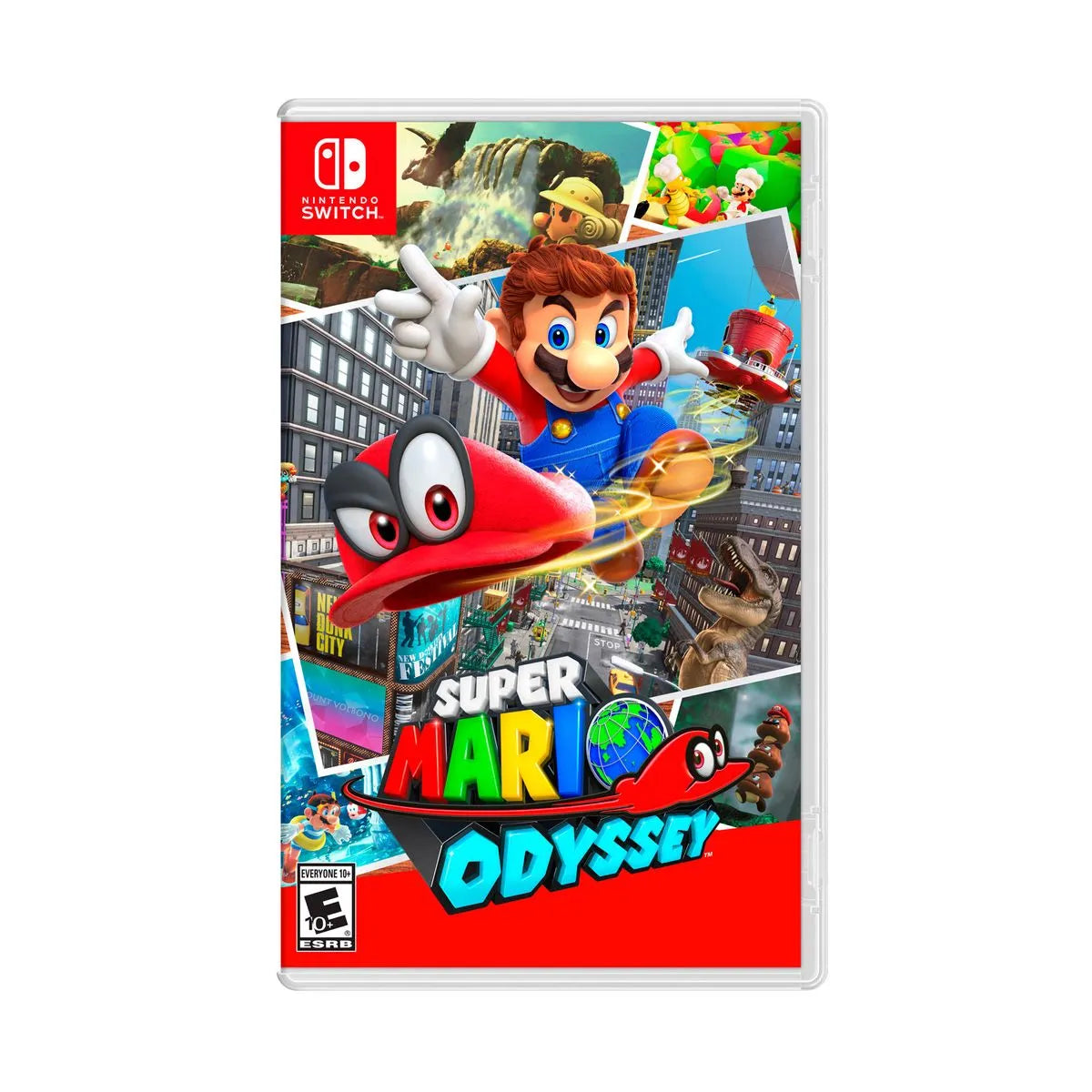 Super Mario Odyssey Nintendo Switch portada