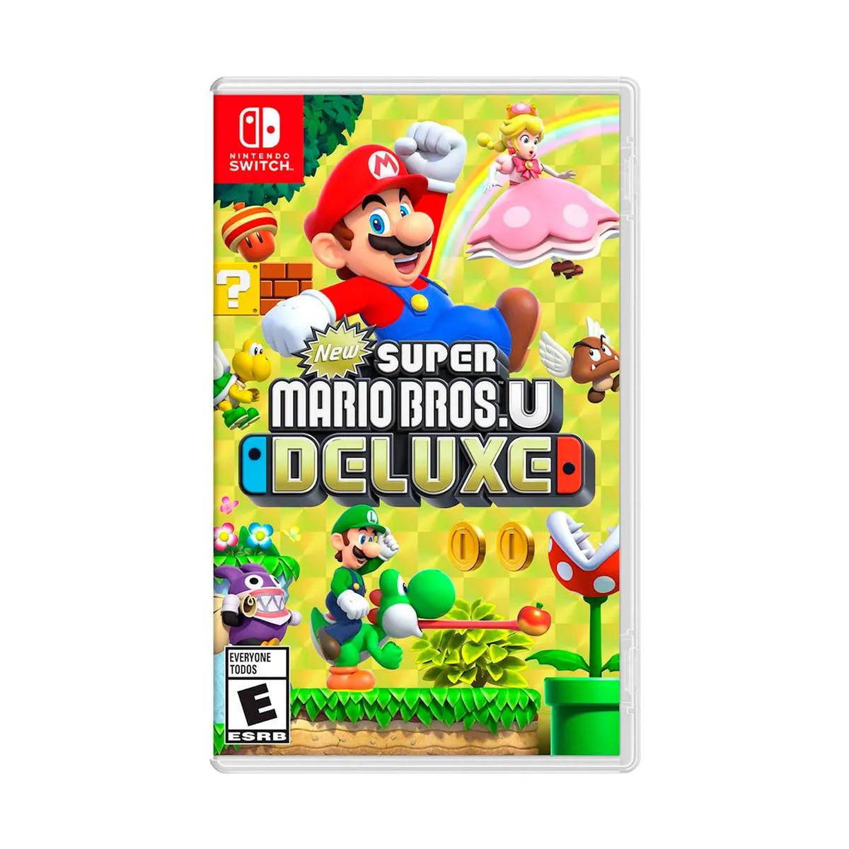 New Super Mario Bros. U Deluxe Nintendo Switch portada
