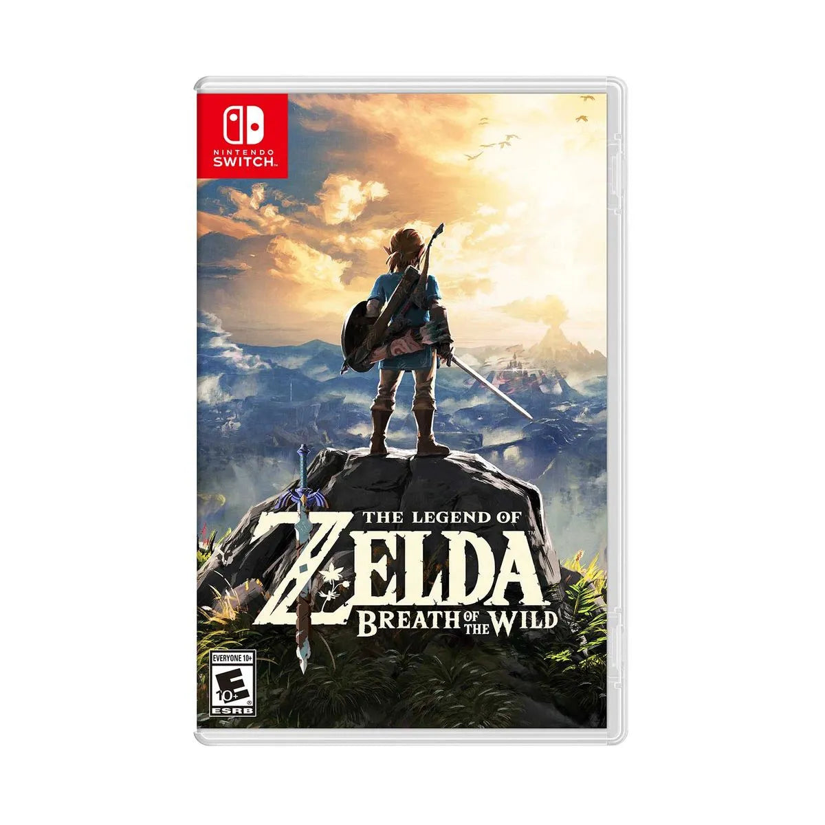 The Legend of Zelda Breath of the Wild Nintendo Switch portada