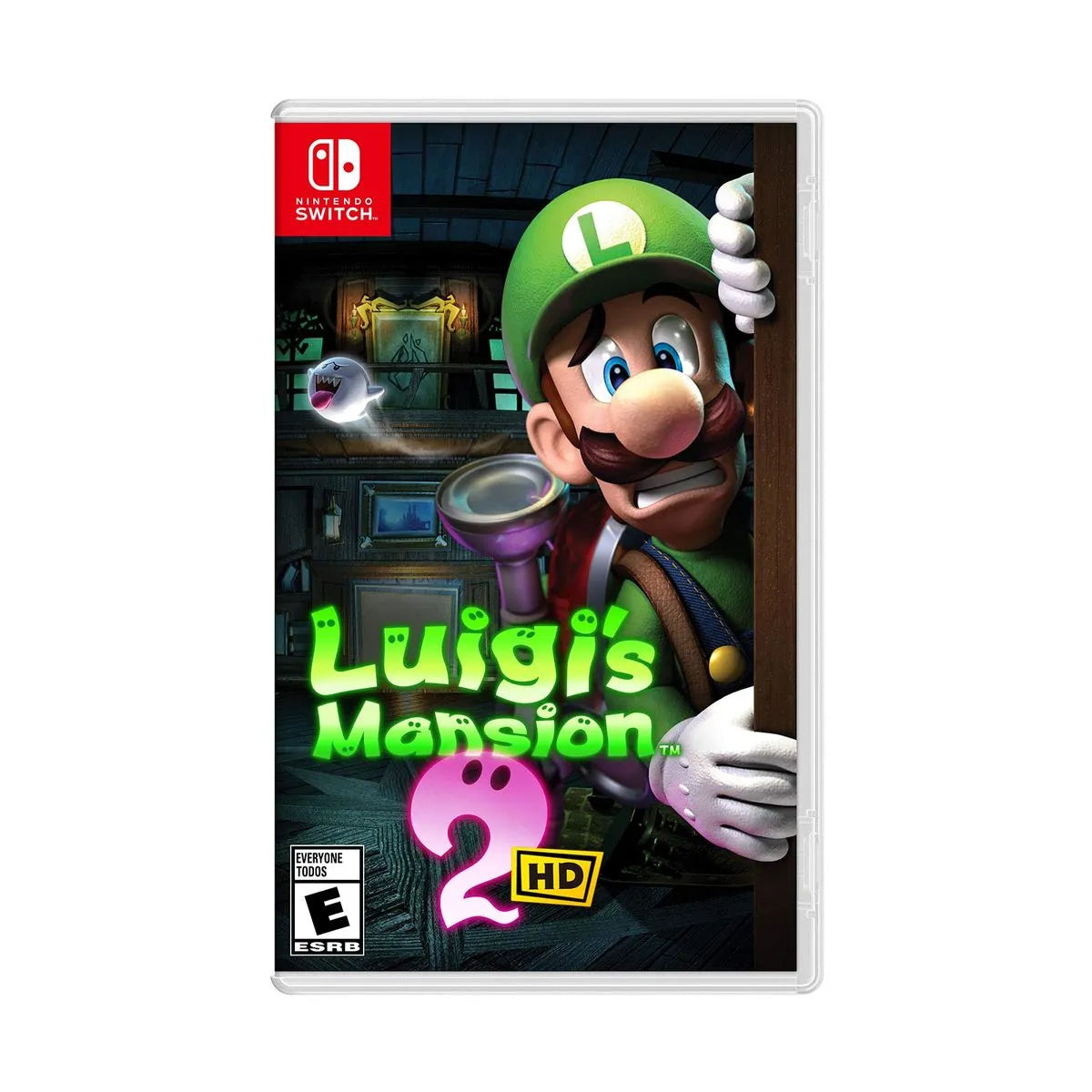 Luigi's Mansion 2 HD Nintendo Switch portada
