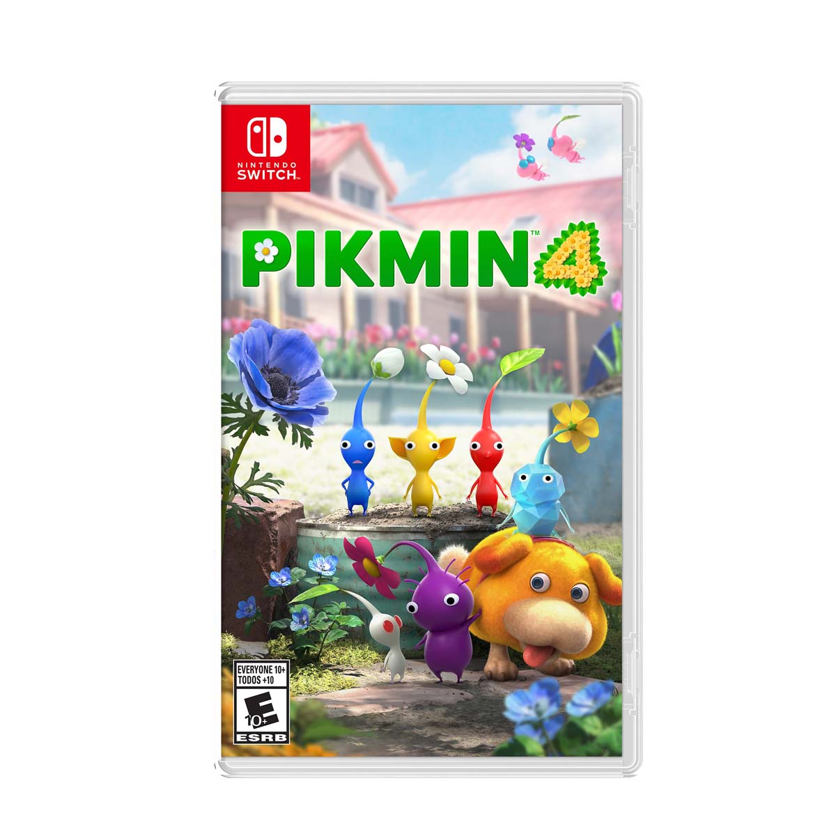 Pikmin 4 Nintendo Switch portada