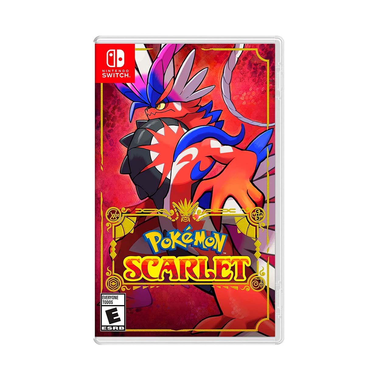 Pokémon Scarlet Nintendo Switch portada