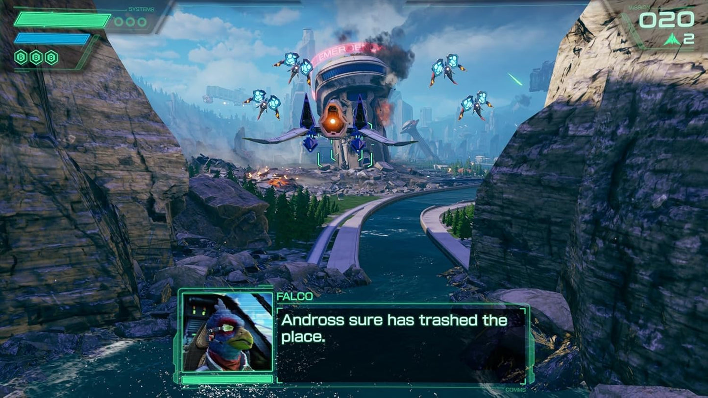 fox mccloud arwing switch 2