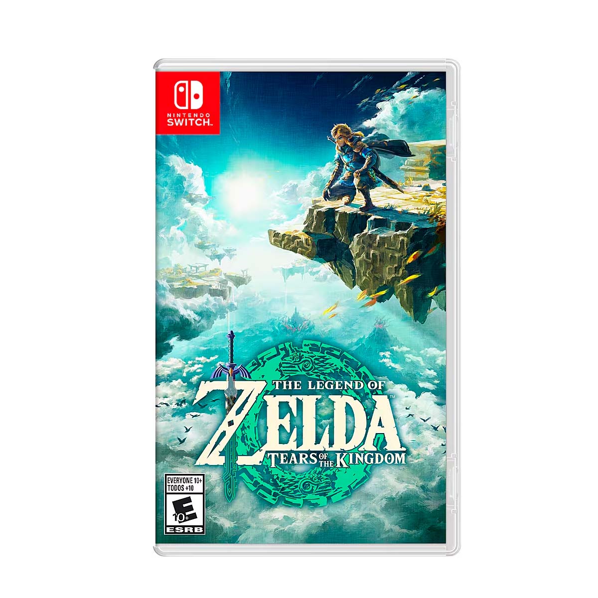 The Legend of Zelda Tears of the Kingdom Nintendo Switch portada