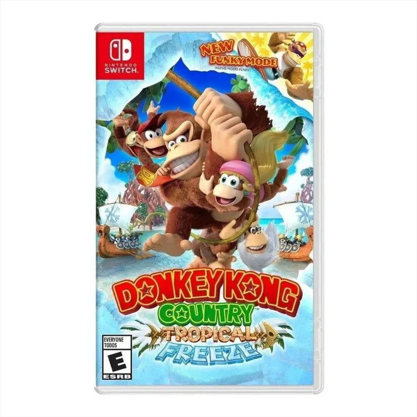 Donkey Kong Country Tropical Freeze Nintendo Switch portada