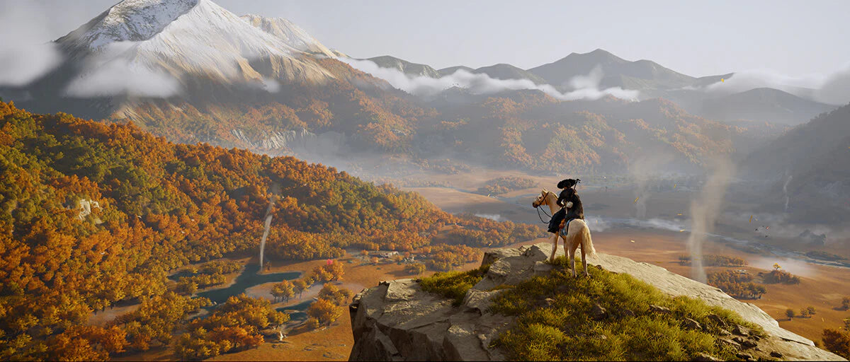 Atsu protagonista Ghost of Yōtei