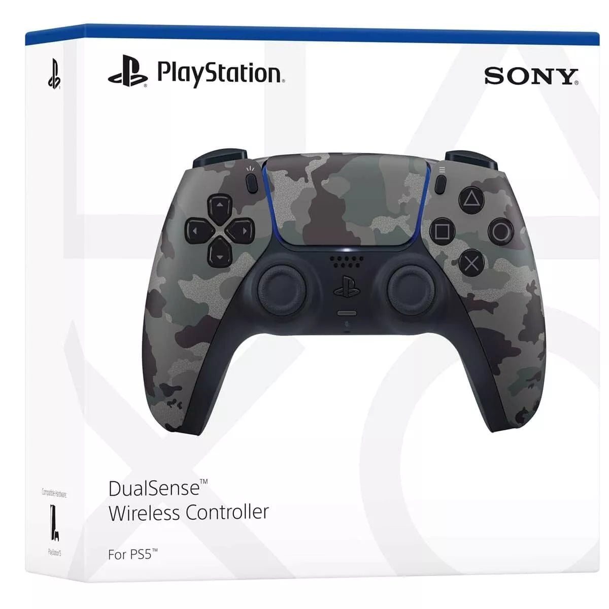 Accesorio PlayStation 5 DualSense Gray Camouflage