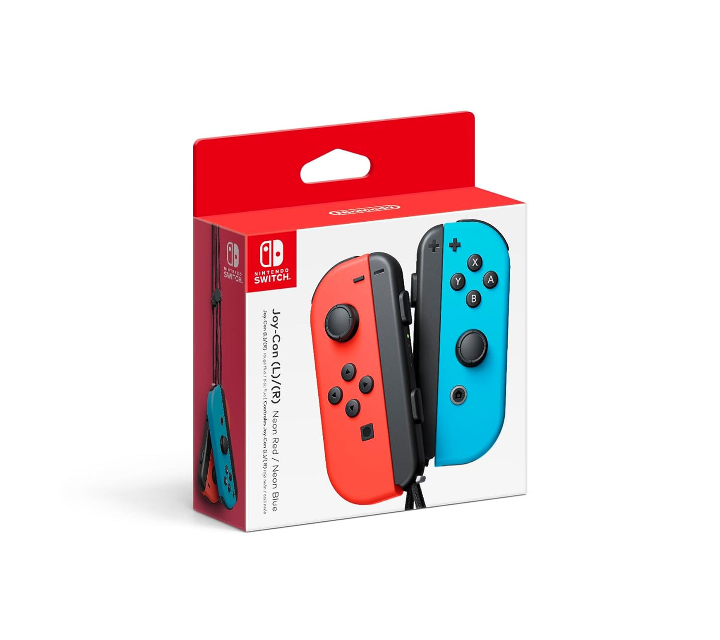Nintendo Joy-Con (L)/(R) azul neón/rojo neón