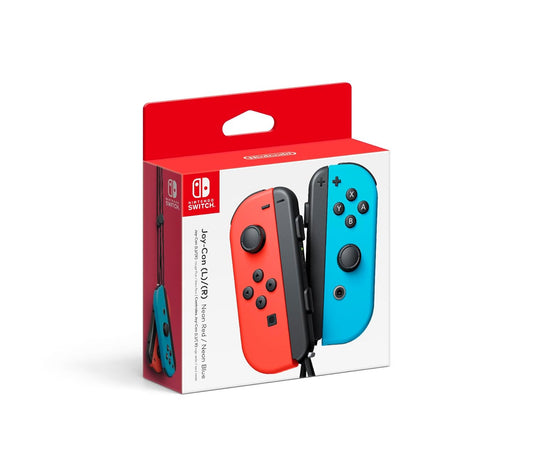 Nintendo Joy-Con (L)/(R) azul neón/rojo neón