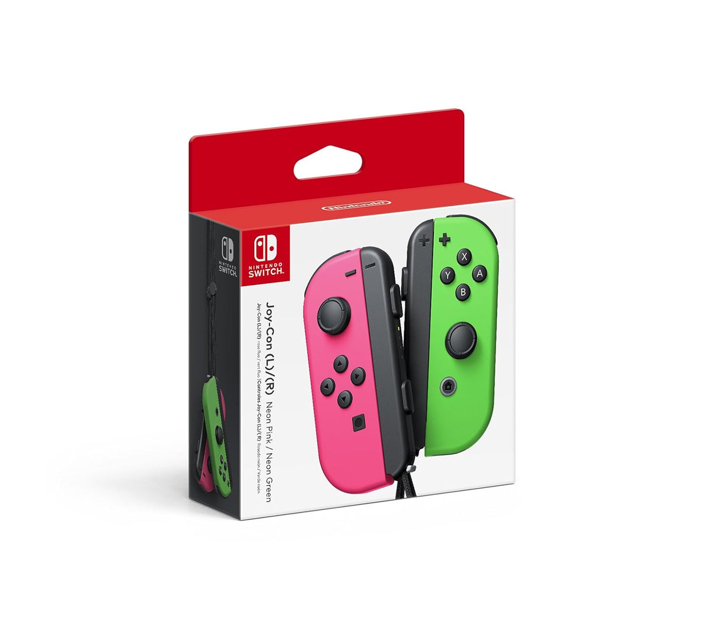 Nintendo Joy-Con™ (L)/(R) rosa neón/verde neón