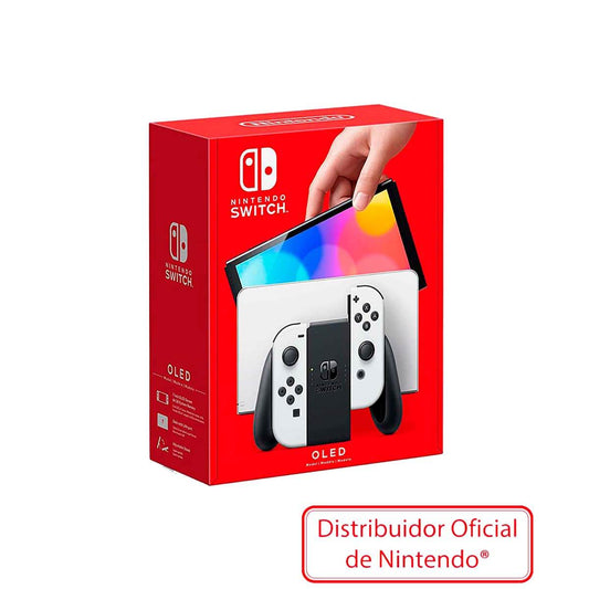 Nintendo Switch OLED Blanco consola oficial