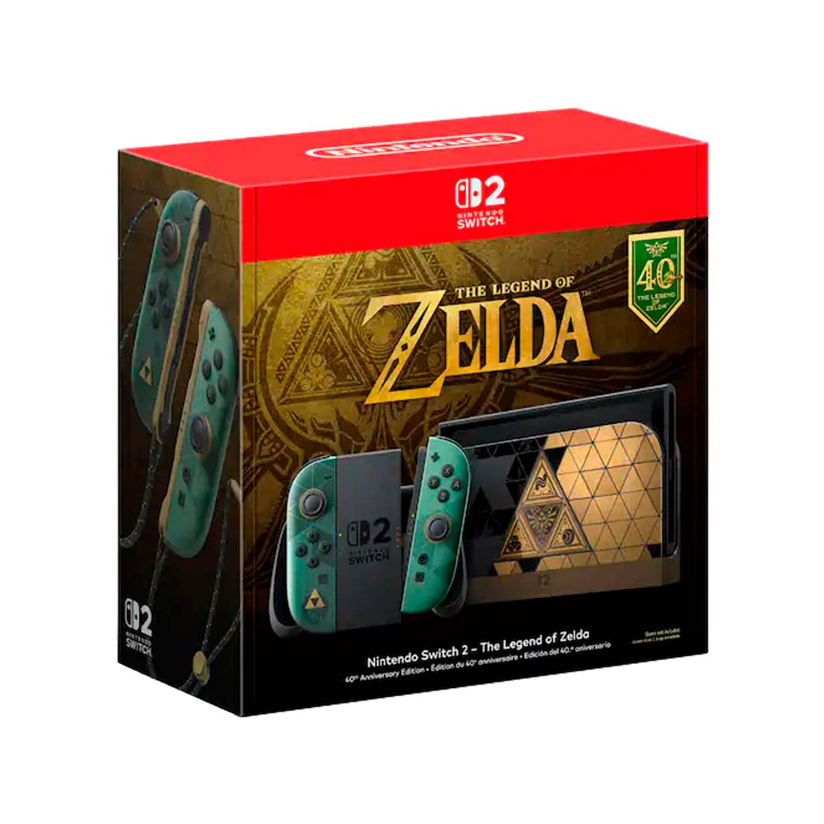 nintendo switch 2 zelda 40th anniversary edition colombia