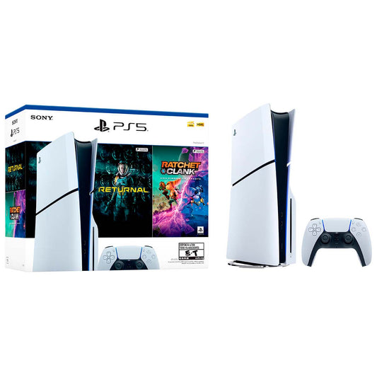 Consola Sony PlayStation®5 Slim 1TB - Ratchet & Clank: Rift Apart y Returnal