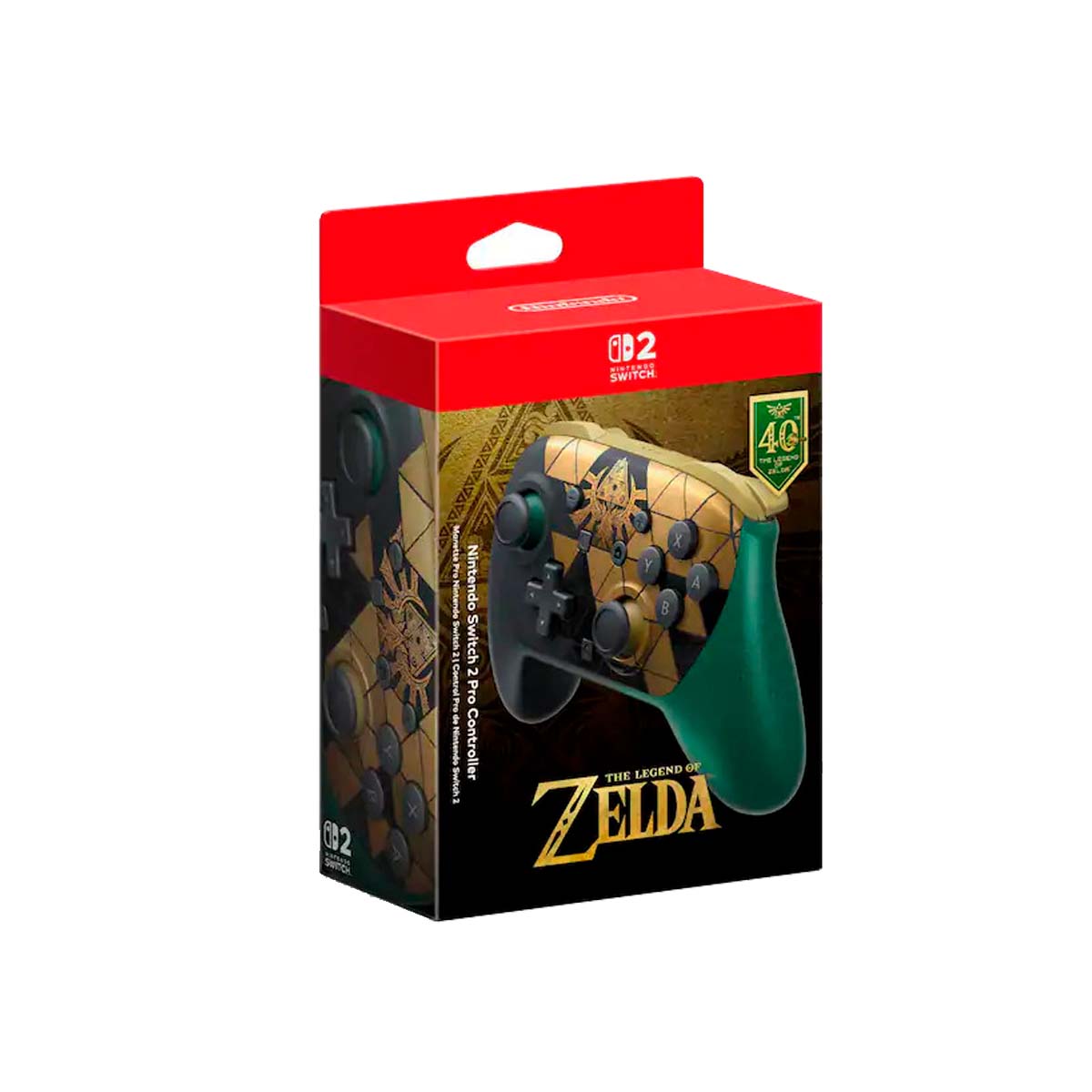 pro controller zelda 40 aniversario switch 2 precio colombia