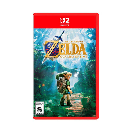Juego Fisico Ocarina Of time caratula
