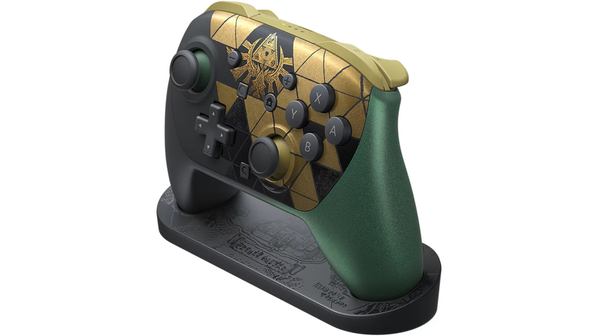 nintendo switch 2 pro controller zelda edicion especial ocarina